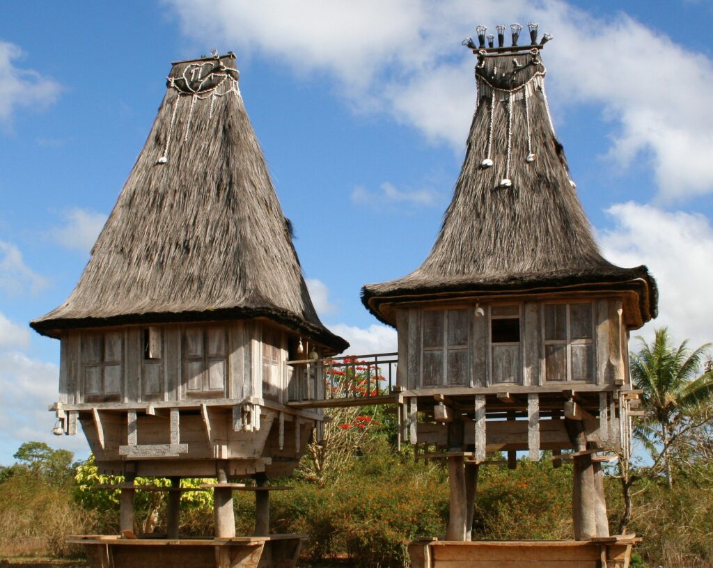 Øst-Timor-Wooden house